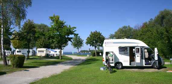 Stellplatz A372, © Chiemsee Camping